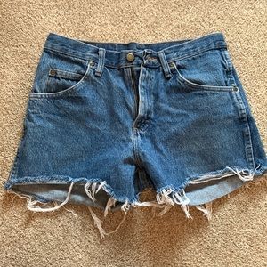 Wrangler jean shorts